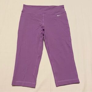 Nike Dri Fit Capri Leggings Womens Size Medium